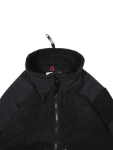 YDOT ワイドット "TECH FLEECE PATCHED JACKET" テックフリースパッチドジャケット ブラック 通販
