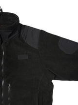 YDOT ワイドット "TECH FLEECE PATCHED JACKET" テックフリースパッチドジャケット ブラック 通販
