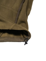 YDOT ワイドット "TECH FLEECE CIRCLE ANORAK VEST" テックフリースサイクルアノラックベスト MOSS BROWN 通販