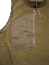 YDOT ワイドット "TECH FLEECE CIRCLE ANORAK VEST" テックフリースサイクルアノラックベスト MOSS BROWN 通販