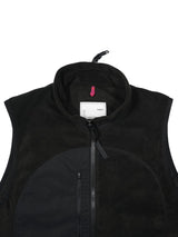 YDOT ワイドット "TECH FLEECE CIRCLE ANORAK VEST" テックフリースサイクルアノラックベスト BLACK 通販
