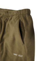 YDOT ワイドット "TECH FLEECE CIRCLE BUGGY PANTS" テックフリースサイクルバギーパンツ MOSS BROWN 通販