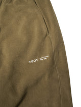 YDOT ワイドット "TECH FLEECE CIRCLE BUGGY PANTS" テックフリースサイクルバギーパンツ MOSS BROWN 通販
