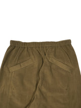 YDOT ワイドット "TECH FLEECE CIRCLE BUGGY PANTS" テックフリースサイクルバギーパンツ MOSS BROWN 通販