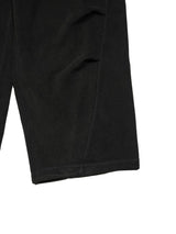 YDOT ワイドット "TECH FLEECE CIRCLE BUGGY PANTS" テックフリースサイクルバギーパンツ ブラック 通販