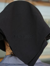 YDOT ワイドットBREATHING SCARF CAP ブリージングスカーフキャップ 通販 ブラック
着用イメージ