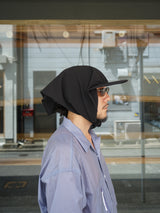 YDOT ワイドットBREATHING SCARF CAP ブリージングスカーフキャップ 通販 ブラック
着用イメージ