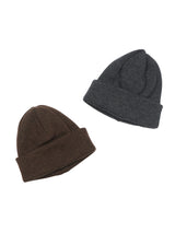 YOKO SAKAMOTO KNIT BIG WATCH CAP (WASHABLE WOOL) ニットビッグワッチキャップ 通販 ブラウン