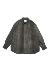 YOKO SAKAMOTO ヨーコサカモト REGULAR COLLAR SHIRT レギュラーカラーシャツ 通販 チャコールグレー グレー