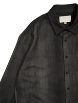 YOKO SAKAMOTO ヨーコサカモト REGULAR COLLAR SHIRT レギュラーカラーシャツ 通販 チャコールグレー グレー