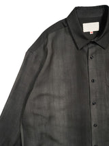 YOKO SAKAMOTO ヨーコサカモト REGULAR COLLAR SHIRT レギュラーカラーシャツ 通販 チャコールグレー グレー