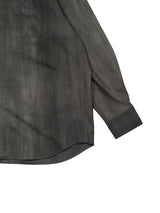 YOKO SAKAMOTO ヨーコサカモト REGULAR COLLAR SHIRT レギュラーカラーシャツ 通販 チャコールグレー グレー