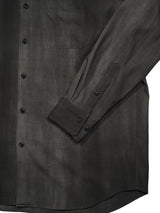 YOKO SAKAMOTO ヨーコサカモト REGULAR COLLAR SHIRT レギュラーカラーシャツ 通販 チャコールグレー グレー