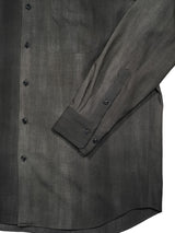 YOKO SAKAMOTO ヨーコサカモト REGULAR COLLAR SHIRT レギュラーカラーシャツ 通販 チャコールグレー グレー