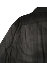 YOKO SAKAMOTO ヨーコサカモト REGULAR COLLAR SHIRT レギュラーカラーシャツ 通販 チャコールグレー グレー