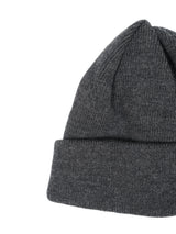 YOKO SAKAMOTO KNIT BIG WATCH CAP (WASHABLE WOOL) ニットビッグワッチキャップ 通販 チャコールグレー