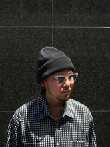 YOKO SAKAMOTO KNIT BIG WATCH CAP (WASHABLE WOOL) ニットビッグワッチキャップ 通販 チャコールグレー
着用イメージ