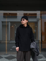 YOKO SAKAMOTO HOODIE ヨーコサカモト フーディー 通販 ブラック 着用イメージ