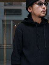 YOKO SAKAMOTO HOODIE ヨーコサカモト フーディー 通販 ブラック 着用イメージ
