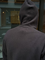 YOKO SAKAMOTO HOODIE ヨーコサカモト フーディー 通販 ブラウン 着用イメージ