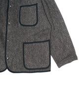 YOKO SAKAMOTO  ヨーコサカモト"BC WORK JACKET"ビーチクロスワークジャケット CHARCOAL GRAY 通販