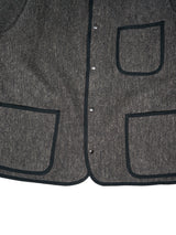 YOKO SAKAMOTO  ヨーコサカモト"BC WORK JACKET"ビーチクロスワークジャケット CHARCOAL GRAY 通販