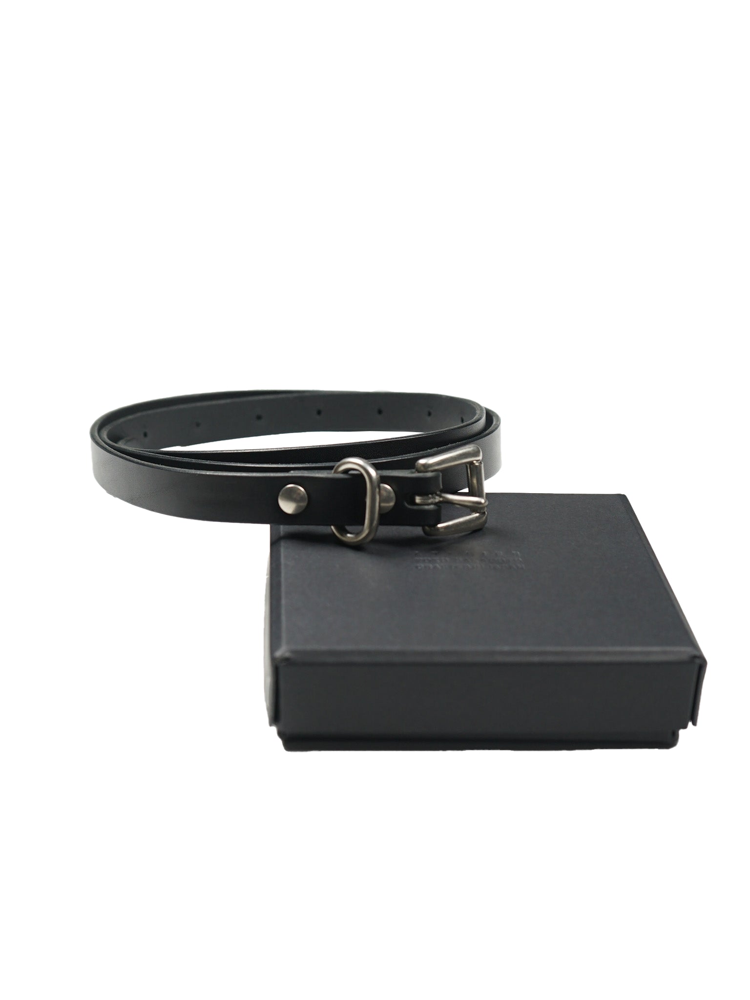YOKO SAKAMOTO STANDARD BELT SLIM Leather Belt | PRANK STORE