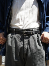 YOKO SAKAMOTO (ヨーコサカモト)"STANDARD BELT SLIM" BLACK
通販
着用イメージ