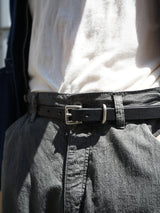 YOKO SAKAMOTO (ヨーコサカモト)"STANDARD BELT SLIM" BLACK
通販
着用イメージ
