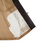 beta post ベータポスト 
goat suède relax leather jacket 
camel
通販