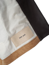 beta post ベータポスト 
goat suède relax leather jacket 
camel
通販