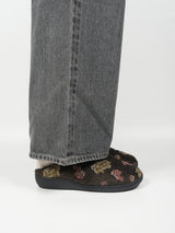 superNova. スーパーノヴァ "SUBU x superNova. - Velvet Jacquard" BROWN スブ×スーパーノヴァ ベルベットジャガード ブラウン 通販 着用イメージ