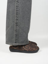 superNova. スーパーノヴァ "SUBU x superNova. - Paisley Jacquard" BROWN スブ×スーパーノヴァ ペイズリージャガード ブラウン 通販 着用イメージ