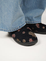superNova. スーパーノヴァ "SUBU x superNova. - Velvet Jacquard" BLACK スブ×スーパーノヴァ ベルベットジャガード ブラック 通販 着用イメージ