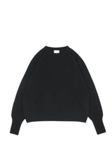 superNova. スーパーノヴァ "Whole Garment Crew - Wool / Cashmere / Silk" ホールガーメントクルーネック ウールカシミヤシルク 通販 ブラック
