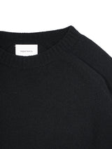 superNova. スーパーノヴァ "Whole Garment Crew - Wool / Cashmere / Silk" ホールガーメントクルーネック ウールカシミヤシルク 通販 ブラック