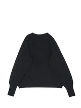 superNova. スーパーノヴァ "Whole Garment Crew - Wool / Cashmere / Silk" ホールガーメントクルーネック ウールカシミヤシルク 通販 ブラック