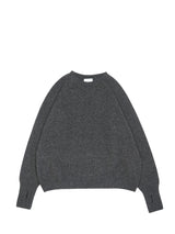 superNova. スーパーノヴァ "Whole Garment Crew - Wool / Cashmere / Silk" ホールガーメントクルーネック ウールカシミヤシルク 通販 チャコール