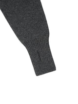 superNova. スーパーノヴァ "Whole Garment Crew - Wool / Cashmere / Silk" ホールガーメントクルーネック ウールカシミヤシルク 通販 チャコール