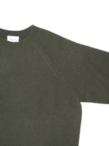 superNova. スーパーノヴァ "Whole Garment Crew - Wool / Cashmere / Silk" ホールガーメントクルーネック ウールカシミヤシルク 通販 オリーブ