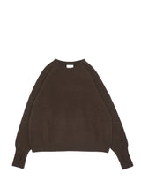superNova. スーパーノヴァ "Whole Garment Crew - Wool / Cashmere / Silk" ホールガーメントクルーネック ウールカシミヤシルク 通販 ブラウン