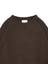 superNova. スーパーノヴァ "Whole Garment Crew - Wool / Cashmere / Silk" ホールガーメントクルーネック ウールカシミヤシルク 通販 ブラウン