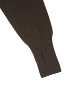 superNova. スーパーノヴァ "Whole Garment Crew - Wool / Cashmere / Silk" ホールガーメントクルーネック ウールカシミヤシルク 通販 ブラウン