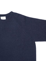 superNova. スーパーノヴァ "Whole Garment Crew - Wool / Cashmere / Silk" ホールガーメントクルーネック ウールカシミヤシルク 通販 ネイビー