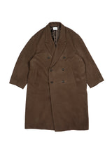 superNova. スーパーノヴァ Melton Double-Breasted Peak Lapel Overcoat メルトンダブルブレステッドピークドラペルオーバーコート 通販 ブラウン