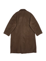 superNova. スーパーノヴァ Melton Double-Breasted Peak Lapel Overcoat メルトンダブルブレステッドピークドラペルオーバーコート 通販 ブラウン