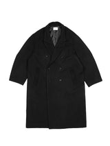 superNova. スーパーノヴァ Melton Double-Breasted Peak Lapel Overcoat メルトンダブルブレステッドピークドラペルオーバーコート 通販 ブラック