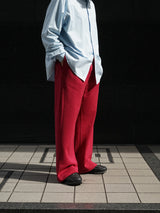 superNova. 通販 Wide sweat pant ワイドスウェットパンツ 着用イメージ