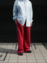 superNova. 通販 Wide sweat pant ワイドスウェットパンツ 着用イメージ