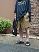 superNova. 通販 Beach shorts & Bag オリーブ ショーツ 着用イメージ